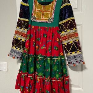 Brand New Mini Afghani Dress